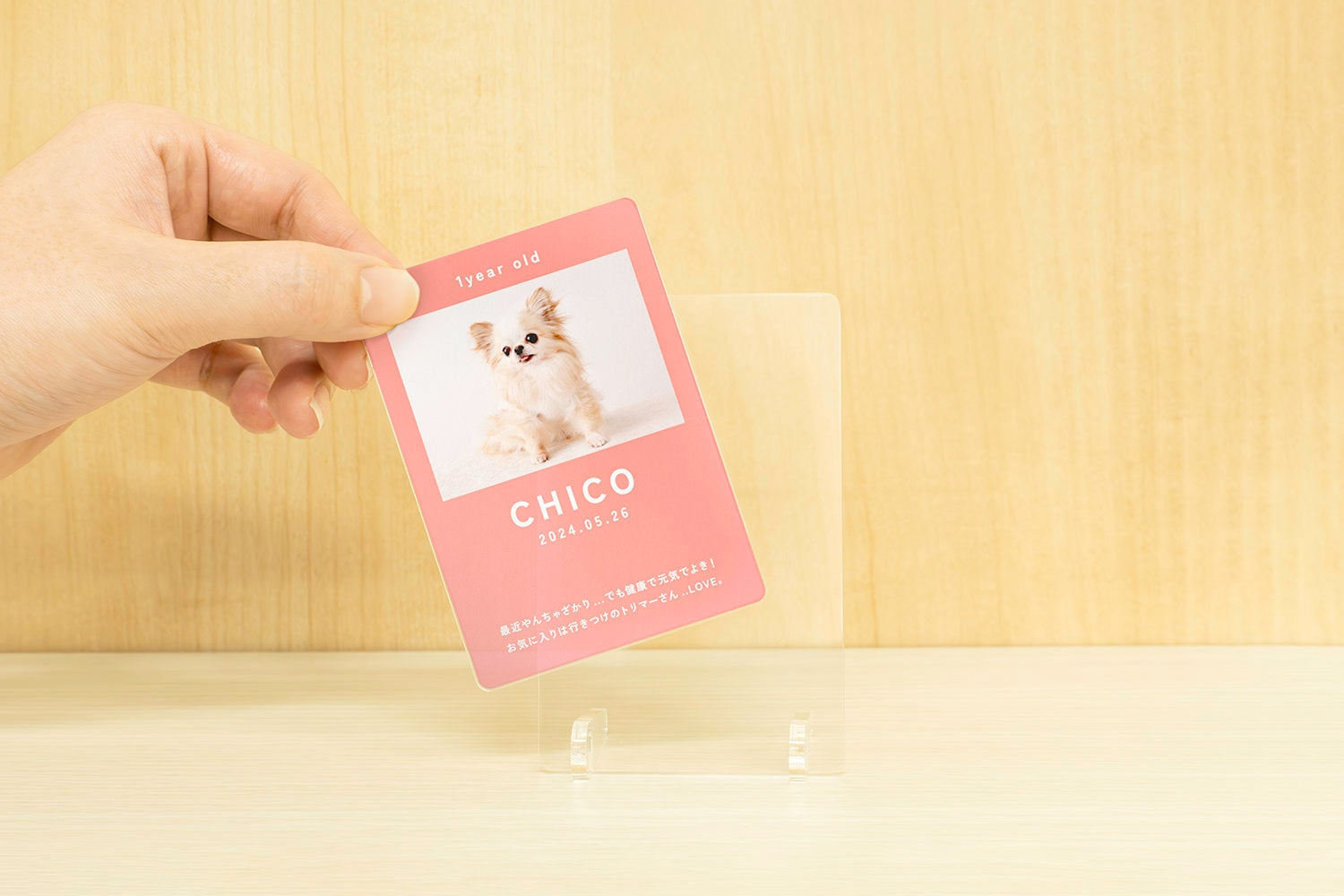 成長記録カード