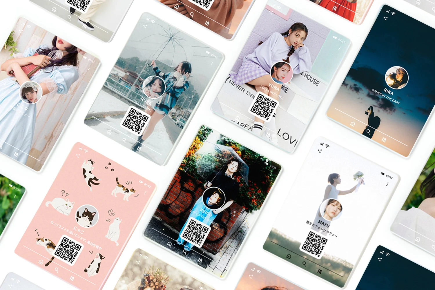 プロフィールカード